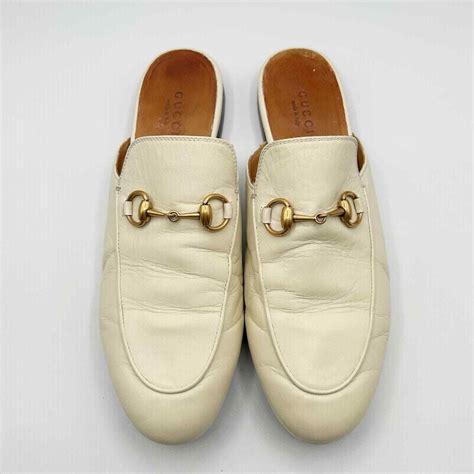 gucci princetown loafers ebay|gucci princetown white horsebit loafer.